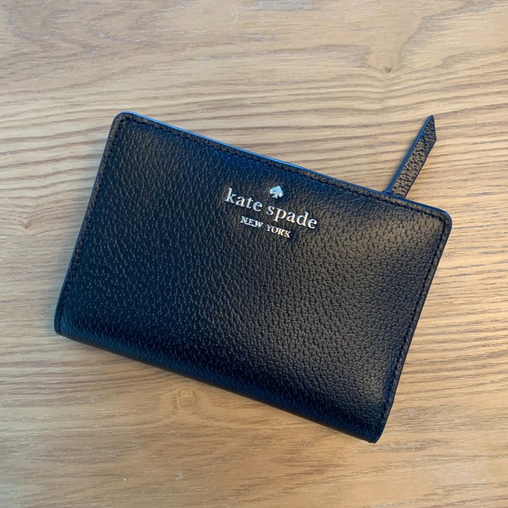 NWOT Black Kate Spade Grove Street Tellie Wallet
